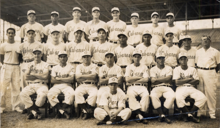 Los Cuban Sugar Kings Triple AAA Baseball Club in 1959.